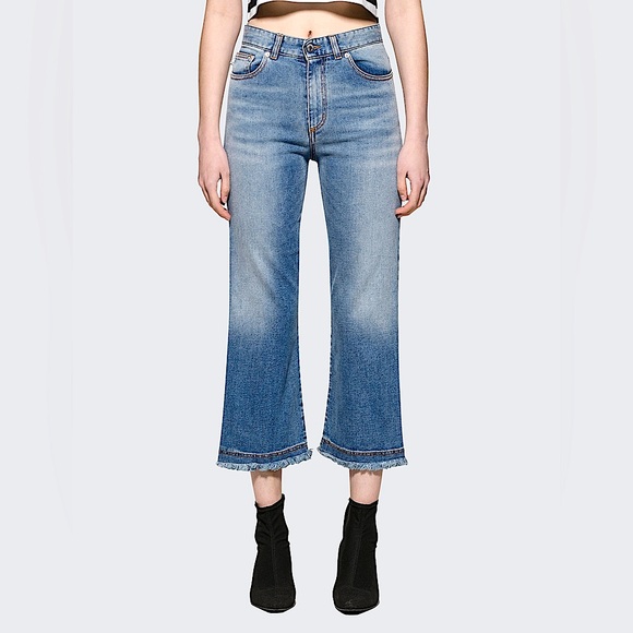 FIORUCCI Viva Cropped Kick Flare JEANS - Picture 3 of 8